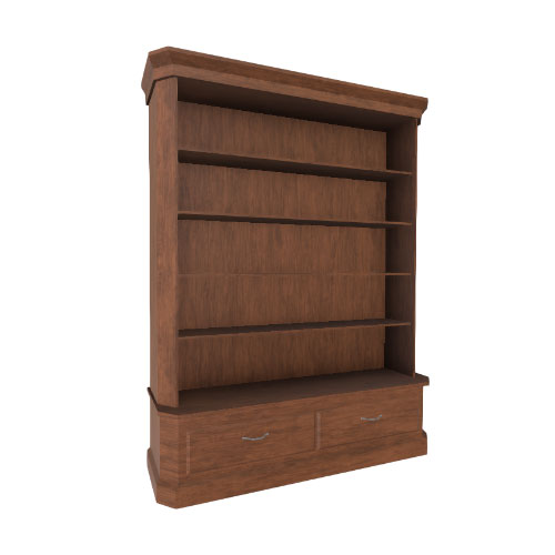 Tall bookshelf TBS-340